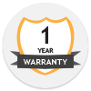 1 year Warranty