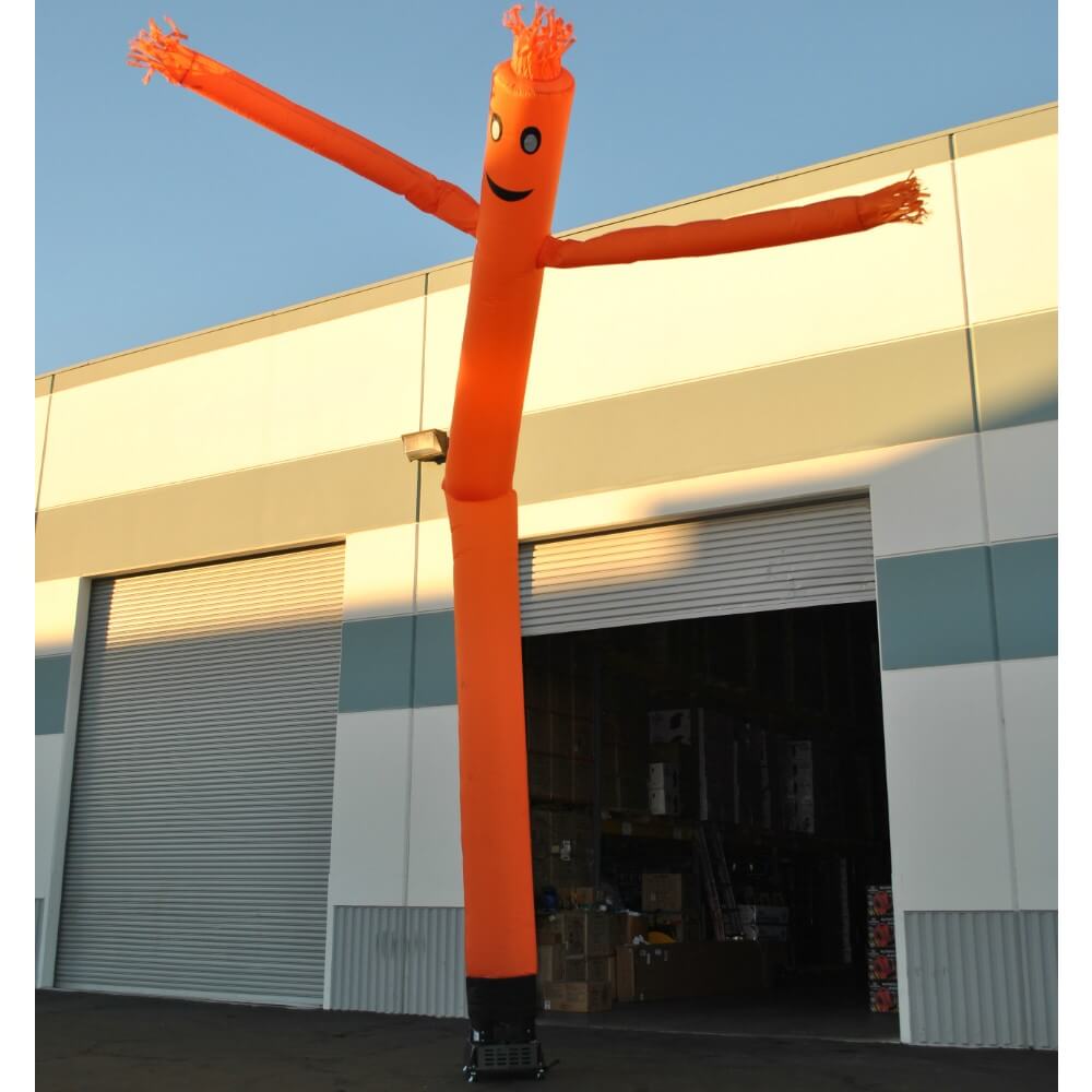 With an included 5 ft. stability pole for safety, your air dancer (not included) will stay upright even in windy conditions With an included 5 ft. stability pole for safety, your air dancer (not included) will stay upright even in windy conditions