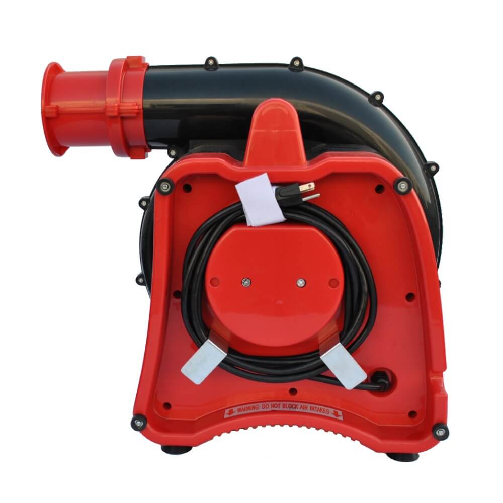 12 Ft. power cord with wrap-around cord design 12 Ft. power cord with wrap-around cord design