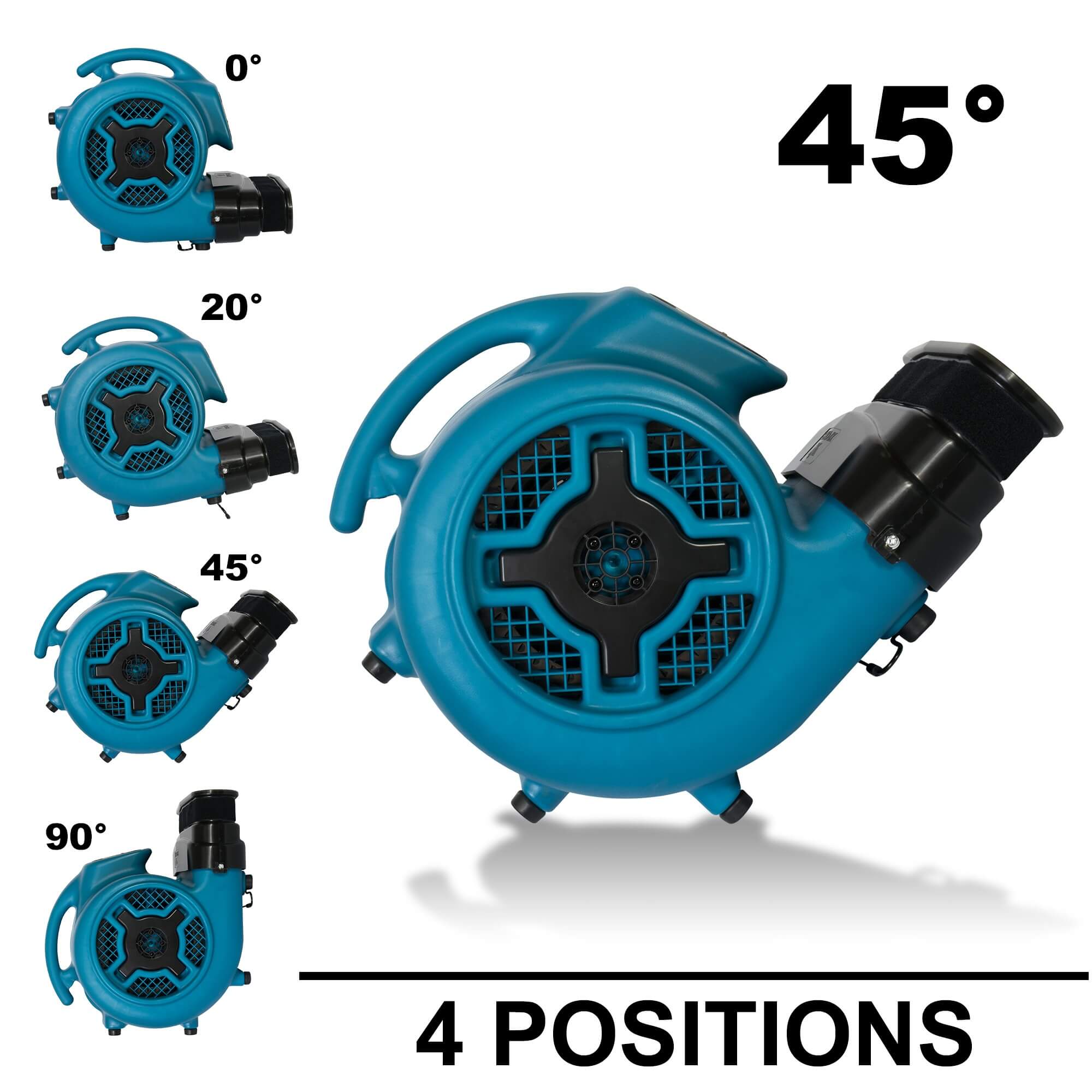 XPOWER P-815I 1 HP Sealed Motor Inflatable Advertising Air Mover, Blower, Fan XPOWER P-815I 1 HP Sealed Motor Inflatable Advertising Air Mover, Blower, Fan