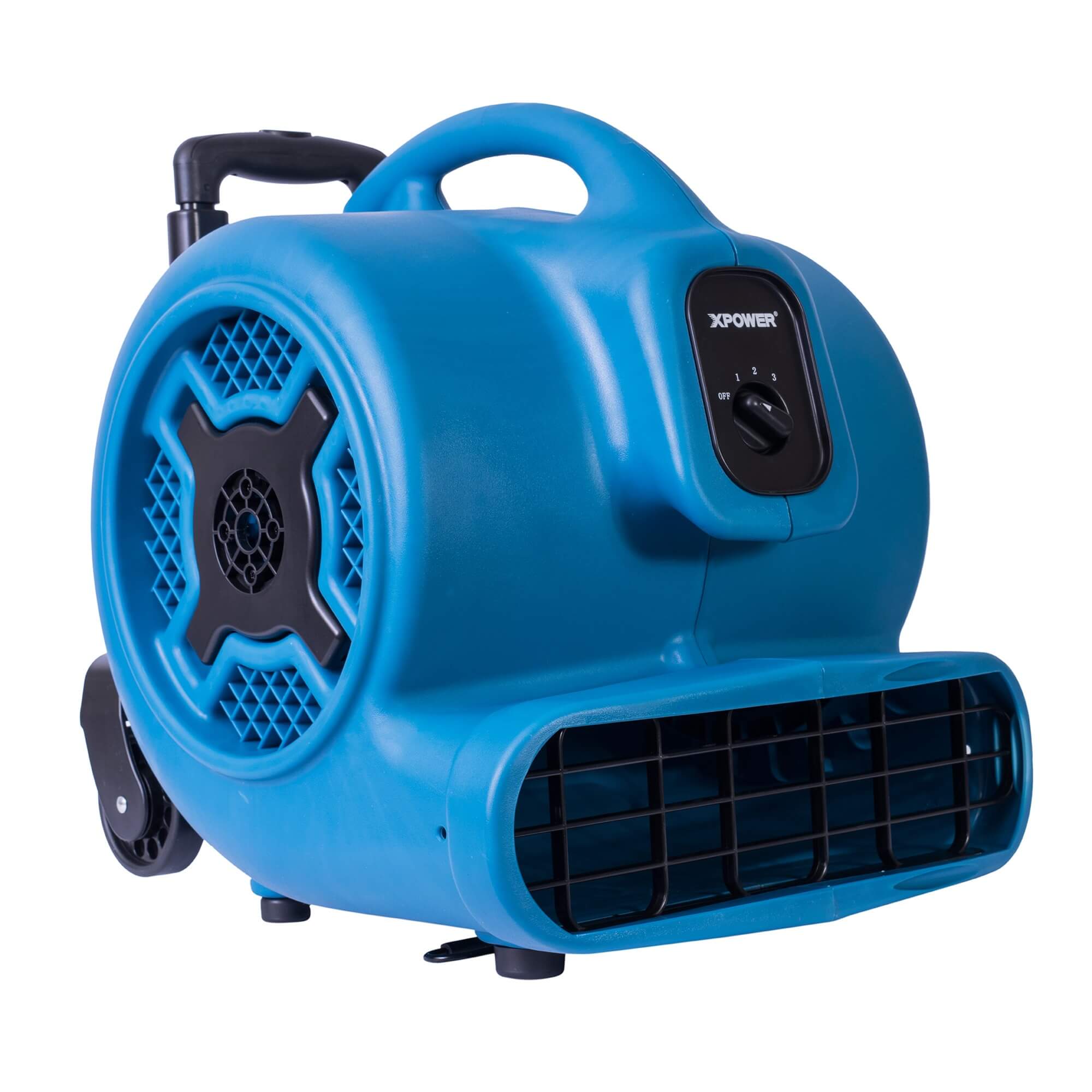 XPOWER P-830H 1 HP Air Mover, Carpet Dryer, Floor Fan, Blower with Handle & Wheels XPOWER P-830H 1 HP Air Mover, Carpet Dryer, Floor Fan, Blower with Handle & Wheels