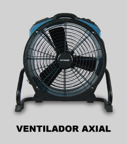 SOPLADOR DE AIRE DE PISO AXIALES Y VENTILADORES