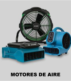 Motor soplador de aire para inflables 1/2 HP, 600 CFM